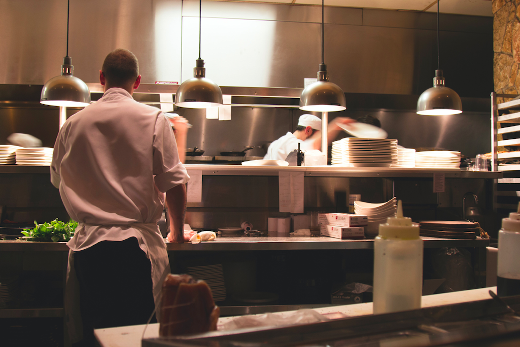 Cocina restaurante